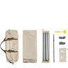Тент NATUREHIKE CLOUD SKIES TARP C2350WS010 150D 550*465 см песочный 6927595796481